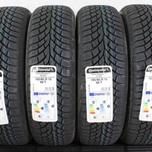 4x 185/65R15 88T CONTINENTAL TS870 WINTERREIFEN 2023 NEU #1VTW
