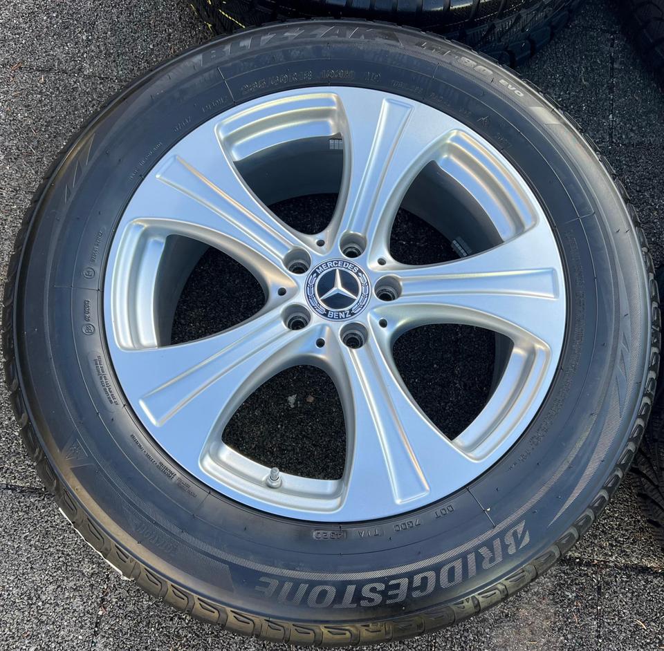 4 ORIGINAL ALU 18" WINTERRÄDER MERCEDES GLC X253 C253 RDKS #247V – Bild 4