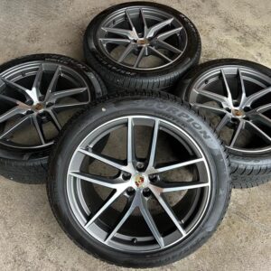 4 ORIGINAL 20" ALU WINTERRÄDER PORSCHE MACAN PIRELLI RDKS  #22VP