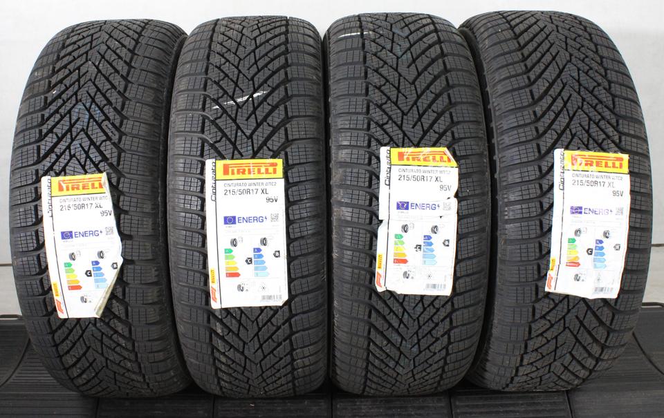 4x 215/50R17 95V PIRELLI WINTER CINTURATO 2 WINTERREIFEN #27AG
