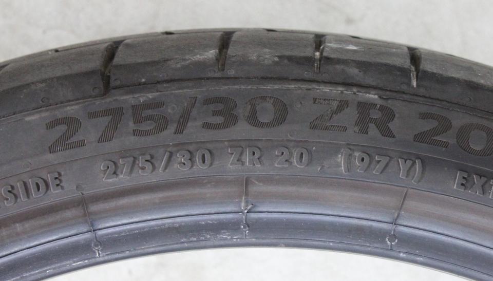 1x 275/30R20 97Y CONTINENTAL SPORT CONTACT 6 2018 SILENT #24FR – Bild 4