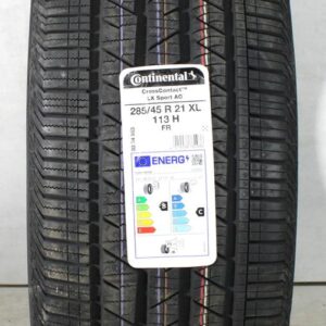 1x 285/45R21 113H CONTINENTAL CROSS CONTACT LX AO 2022 XL #258N