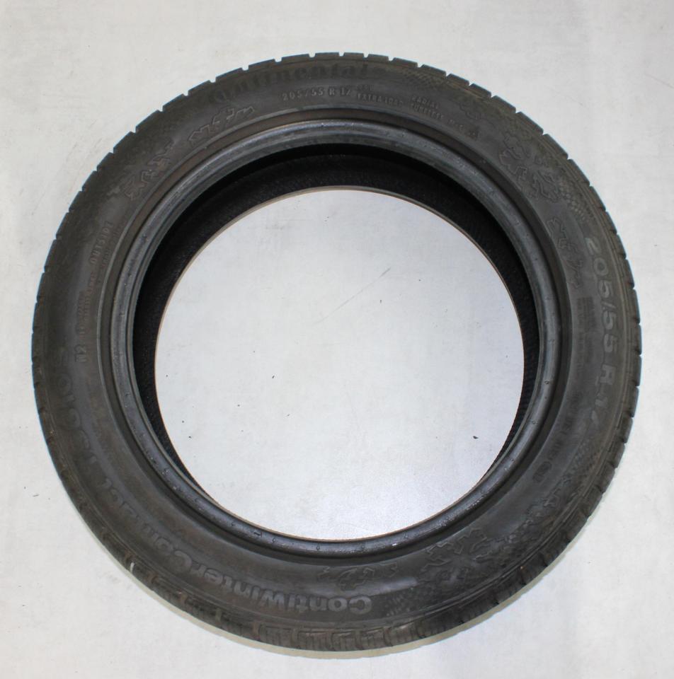 2x 205/55R17 95V CONTINENTAL WINTERREIFEN 6,5-7MM 2017 #22PD – Bild 5