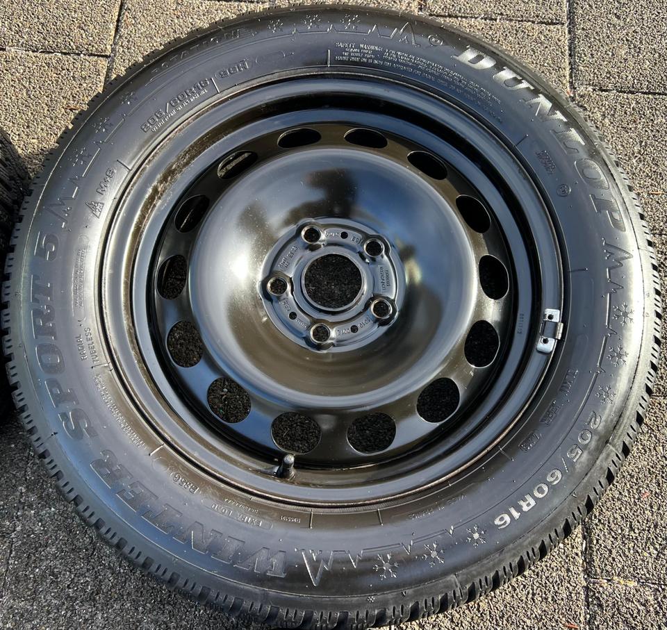 4 WINTERRÄDER AUDI Q2 GA VW T-ROC A11 205/60R16 92H TOP #1RPC – Bild 8