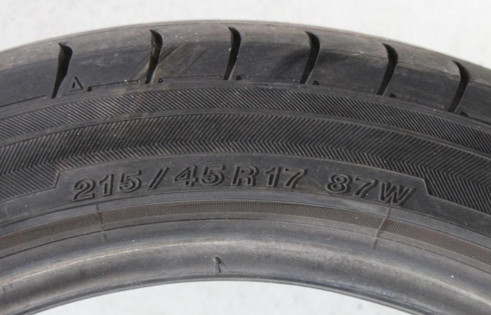 2x 215/45R17 87W YOKOHAMA BLUEARTH E70 SOMMERREIFEN 2015 #236Y – Bild 5