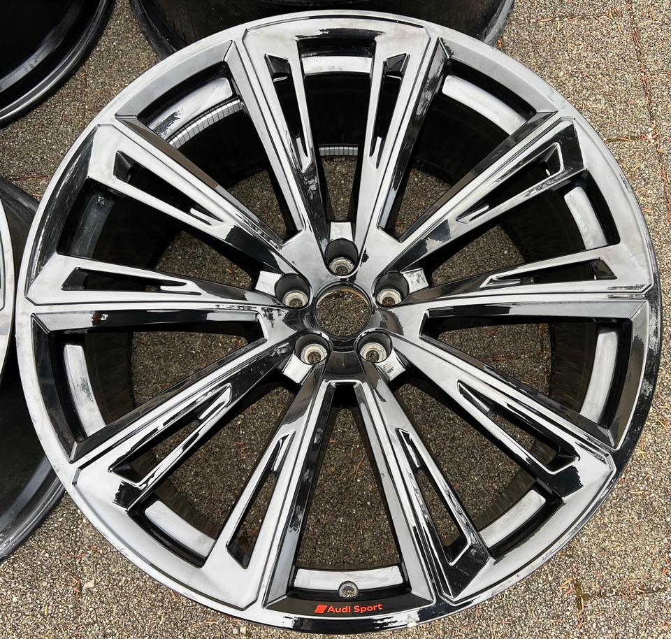 4 ORIGINAL 23" ALUFELGEN AUDI Q8 4M8601025R 10,5x23 ET18 #24EA – Bild 3