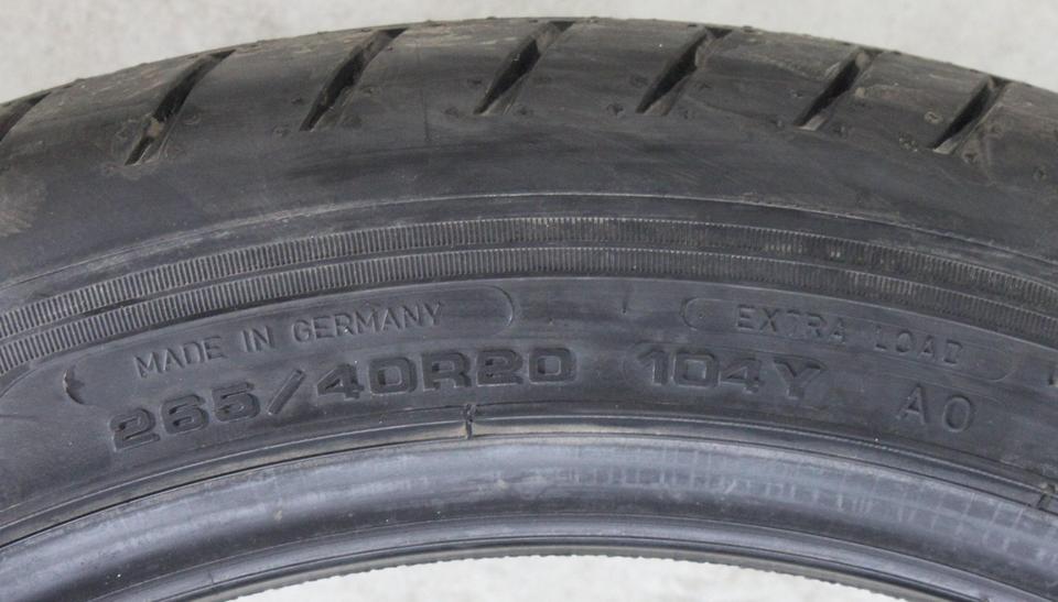 1x 265/40R20 104Y GOODYEAR EAGLE F1 ASYMMETRIC 3 NEU SILENT #259M – Bild 4