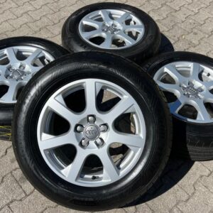4 ORIGINAL 17" ALU SOMMERRÄDER AUDI Q5 8R 235/65R17 104V #1V7P