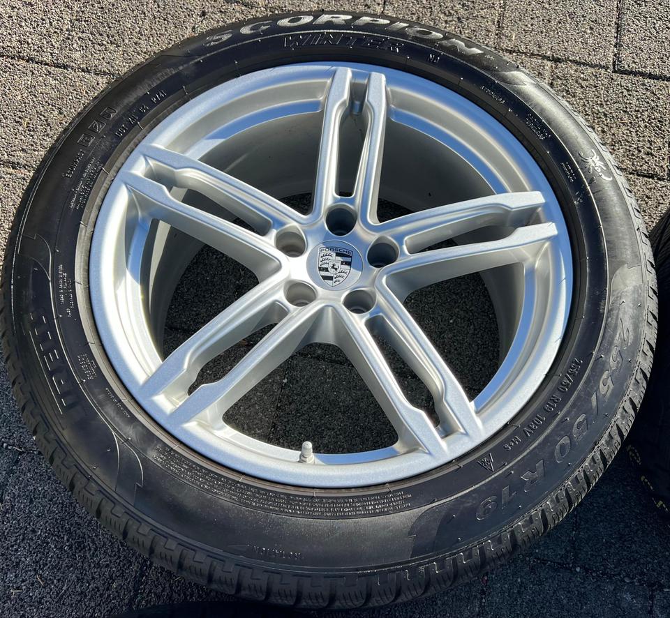 4 ORIGINAL 19" ALU WINTERRÄDER PORSCHE MACAN 95B RDKS 2023 #22XZ – Bild 3
