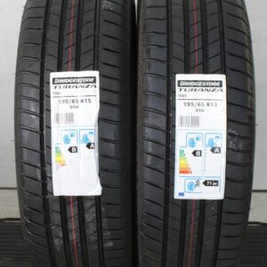 2x 195/65R15 91H BRIDGESTONE TURANZA T005 SOMMERREIFEN #24BY