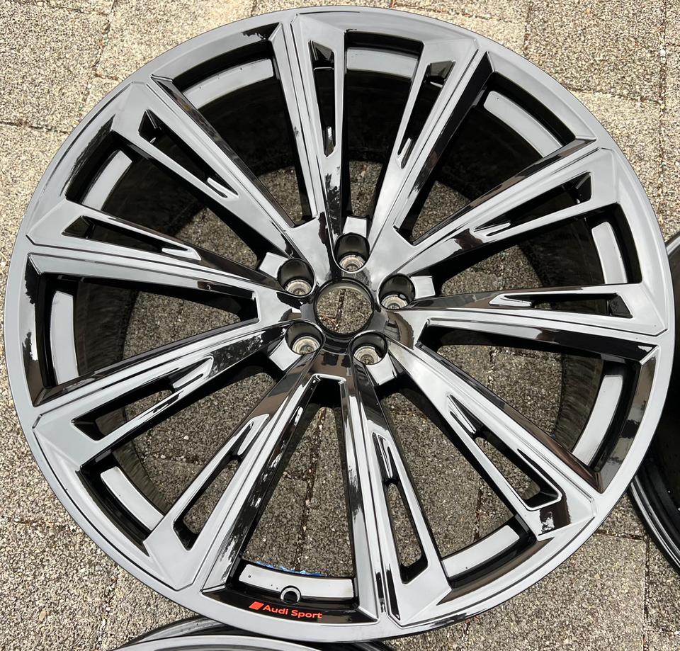 4 ORIGINAL 23" ALUFELGEN AUDI Q8 4M8601025R 10,5x23 ET18 #1Y4N – Bild 2