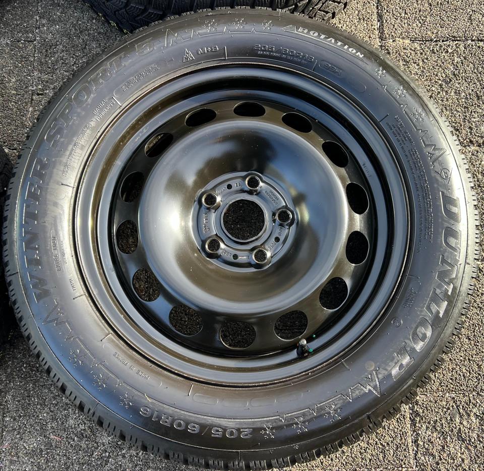 4 WINTERRÄDER AUDI Q2 GA VW T-ROC A11 205/60R16 92H TOP #1RPC – Bild 9