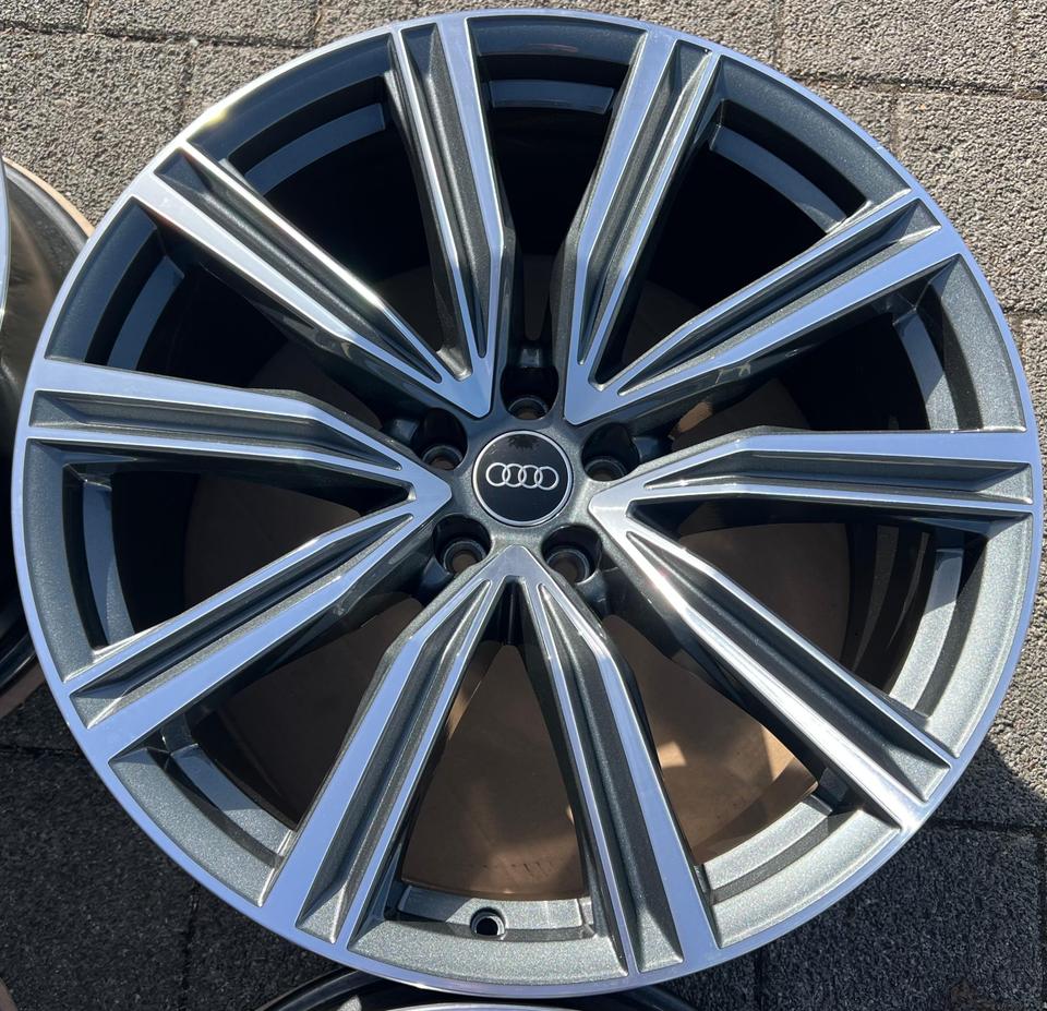 4 ORIGINAL 21" ALUFELGEN AUDI Q8 SQ8 4M8601025G 10x20 #27AT – Bild 3