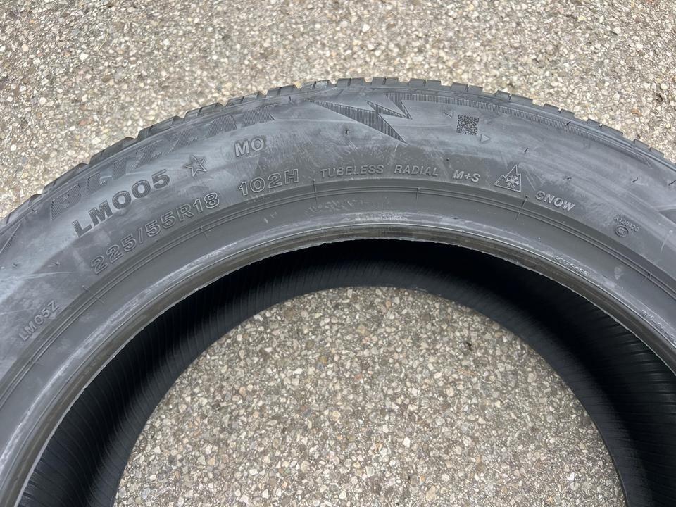 2 x 225/55R18 102H BRIDGESTONE BLIZZAK LM005 WINTERREIFEN #1OUJ – Bild 6
