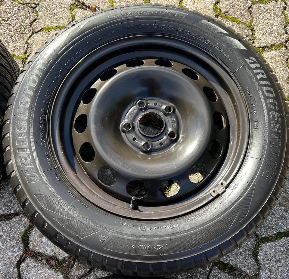 4 WINTERRÄDER AUDI Q2 GA VW T-ROC A11 205/60R16 92H 2019 #1O2W – Bild 4