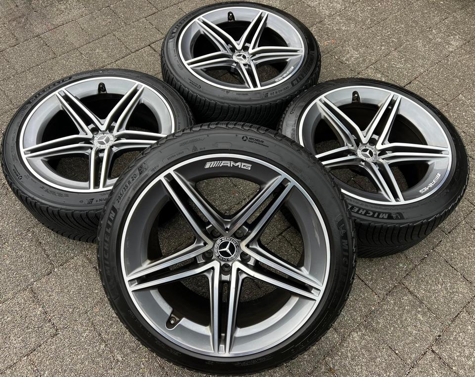 4 ORIGINAL 20" ALU WINTERRÄDER MERCEDES BENZ AMG GT X290 #216Y