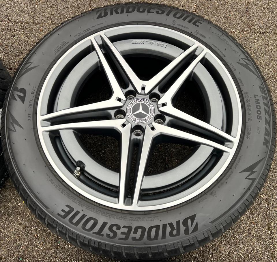 4 ORIGINAL 19" ALUFELGEN MERCEDES BENZ EQC 293 8x19 ET34 #24TH – Bild 4