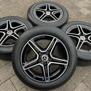 4 ORIGINAL ALU 19" SOMMERRÄDER MERCEDES GLC KLASSE X253 AMG #1ZFH