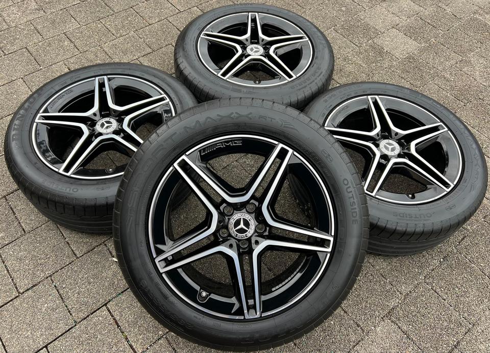 4 ORIGINAL ALU 19" SOMMERRÄDER MERCEDES GLC KLASSE X253 AMG #1ZFH