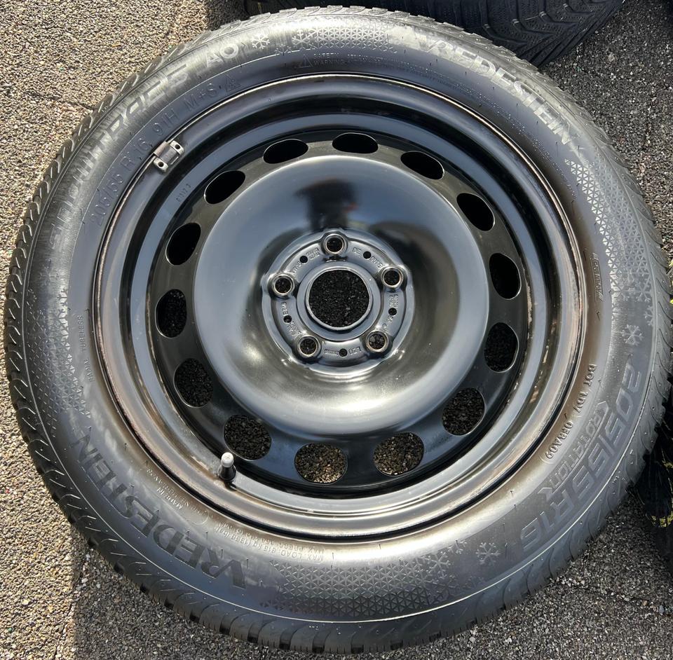 4 STAHLFELGEN 16" VW GOLF VIII 8 5Q0601025BQ 6,5x16 ET46 #26KE – Bild 9