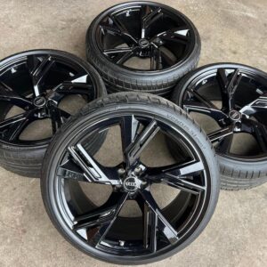 4 ORIGINAL 22" ALU SOMMERRÄDER AUDI RS6 4K RS7 4K0601025BL  #24IN