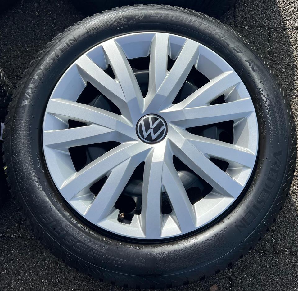 4 STAHLFELGEN 16" VW GOLF VIII 8 5Q0601025BQ 6,5x16 ET46 #26KE – Bild 5