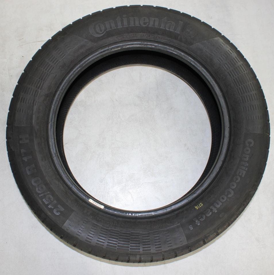 2x 215/60R17 96H CONTINENTAL ECO CONTACT 5 SOMMERREIFEN #16GN – Bild 6