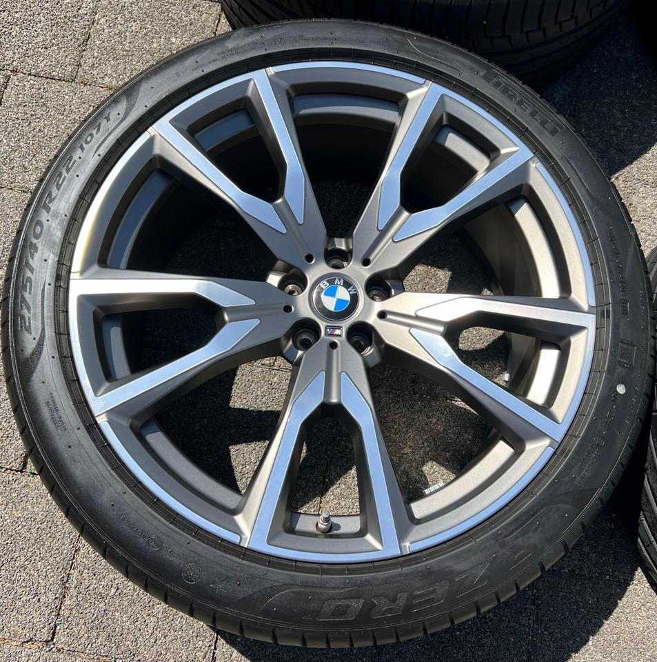 4 ORIGINAL 22" ALU SOMMERÄDER BMW X7 G07 STYLING 755M RDKS #1XPB – Bild 5