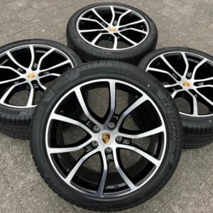 4 ORIGINAL 21" ALU WINTERRÄDER PORSCHE CAYENNE COUPE E3 9Y  #22JE