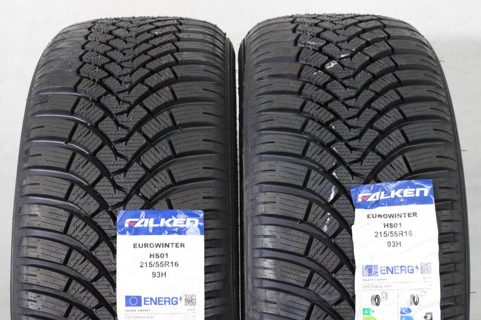 2x 215/55R16 93H FALKEN EUROWINTER HS01 WINTERREIFEN 2022 #278Q – Bild 2