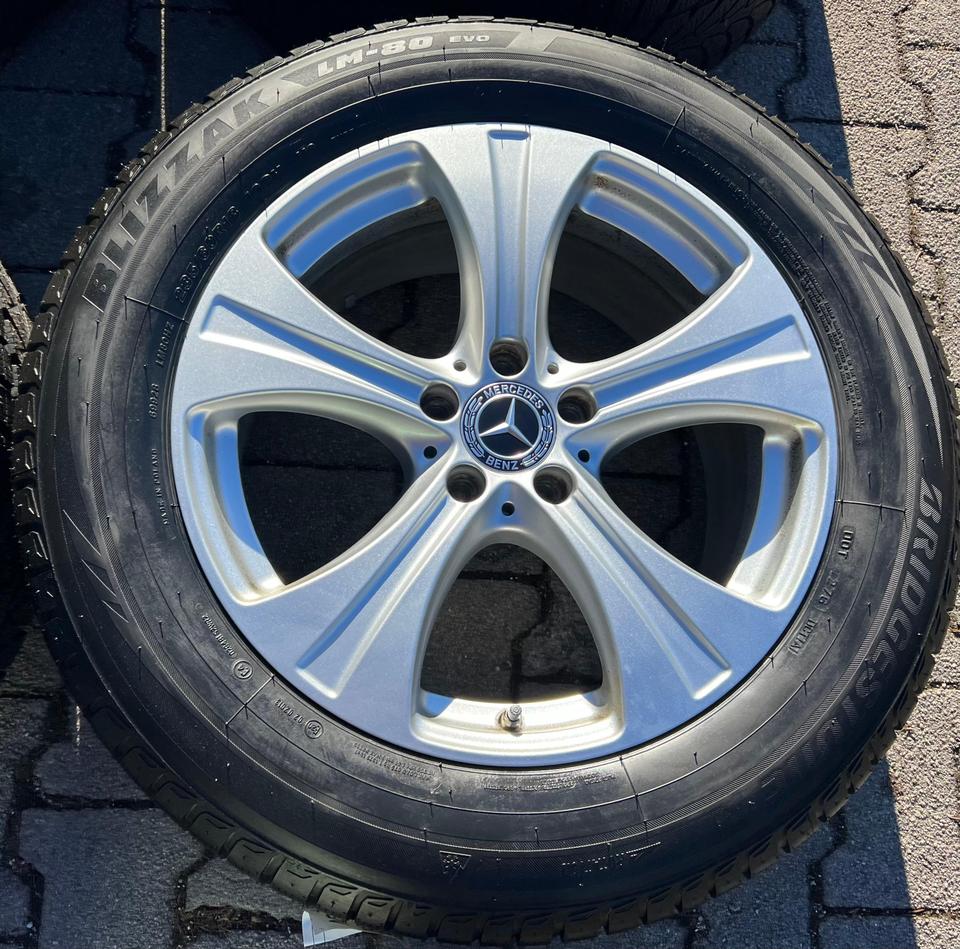 4 ORIGINAL ALU 18" WINTERRÄDER MERCEDES GLC X253 C253 RDKS #24ZF – Bild 5