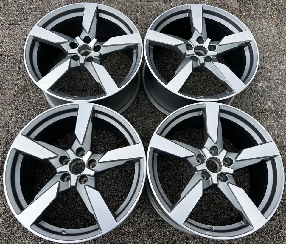 4 ORIGINAL 19" ALUFELGEN FELGEN AUDI TT TTS 8S 8S0601025AA #1Y4Y