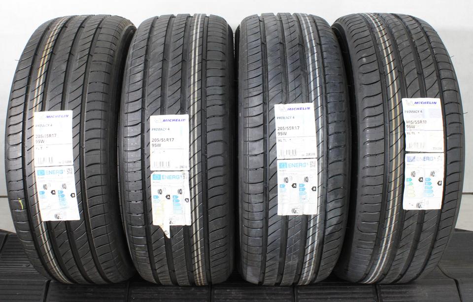 4x 205/55R17 95W MICHELIN PRIMACY 4 * SOMMERREIFEN NEU XL #271M