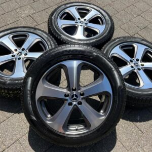 4 ORIGINAL ALU 19" WINTERRÄDER MERCEDES GLC KLASSE X253 RDK #1XWC