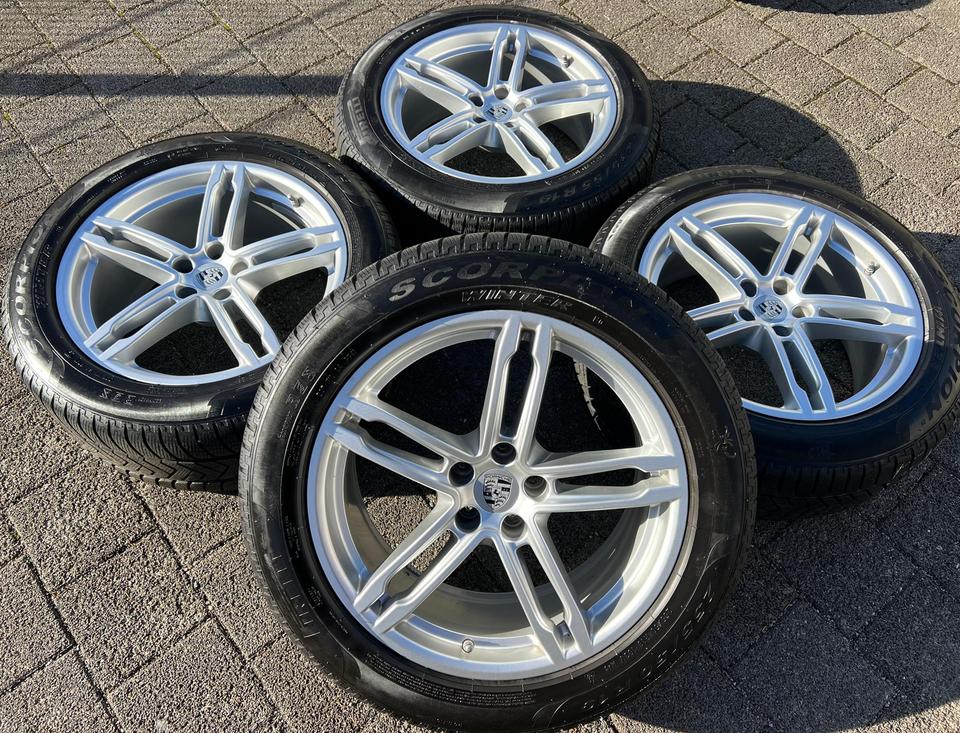 4 ORIGINAL 19" ALU WINTERRÄDER PORSCHE MACAN 95B RDKS 2023 #22XZ