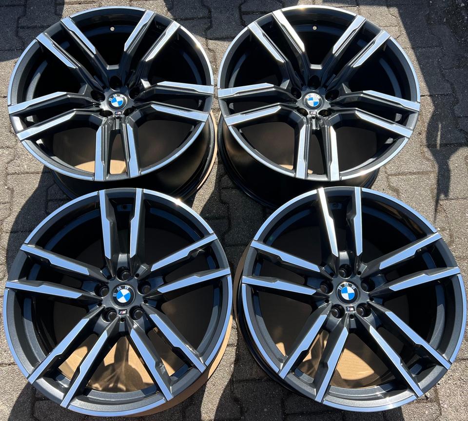 4 ORIGINAL 21" ALUFELGEN BMW X5M F95 X6M F96 STYLING 808M #1TSU