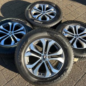 4 ORIGINAL 17" ALU WINTERRÄDER MERCEDES GLC X253 W253 RDKS  #24BL