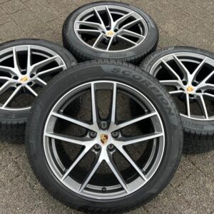4 ORIGINAL 20" ALU WINTERRÄDER PORSCHE MACAN PIRELLI RDKS  #22BX