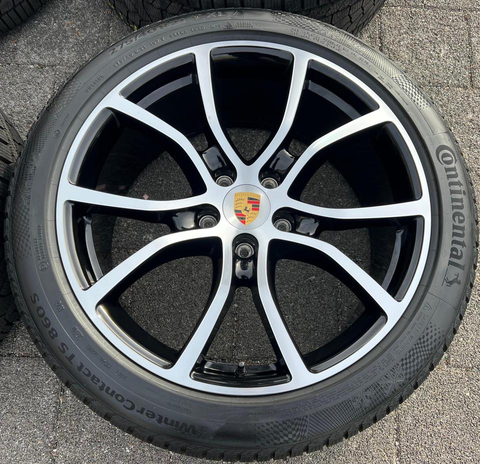 4 ORIGINAL 21" ALU WINTERRÄDER PORSCHE CAYENNE COUPE E3 9Y #23LV – Bild 6
