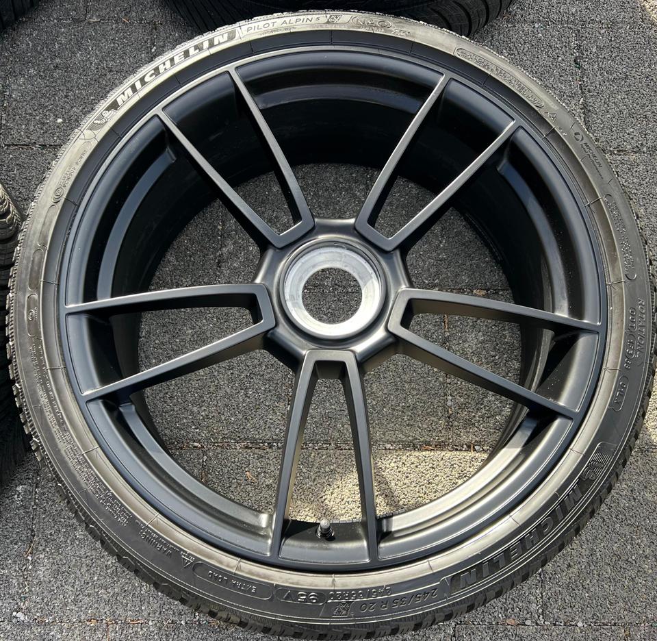 4 ORIGINAL 20" 21" ALU WINTERRÄDER PORSCHE 911 992 GTS TOP #22NE – Bild 4