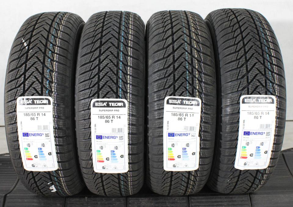 4x 185/65R14 86T ESA+ TECAR SUPERGRIP PRO SOMMERREIFEN #27DV