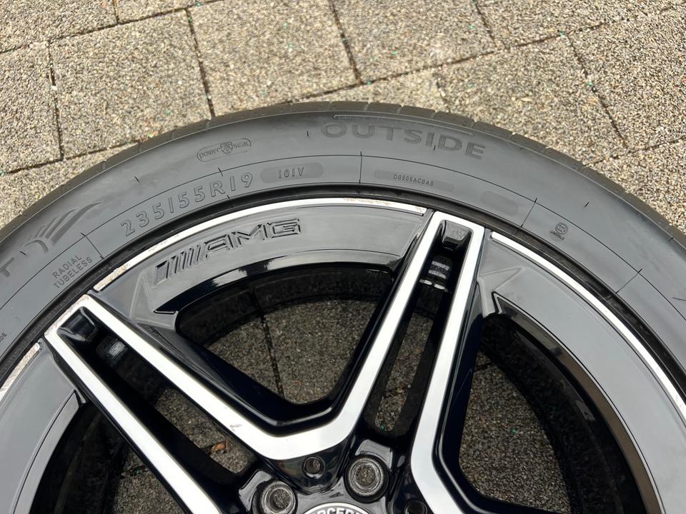 4 ORIGINAL ALU 19" SOMMERRÄDER MERCEDES GLC KLASSE X253 AMG #1ZFH – Bild 10