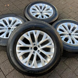 4 ORIGINAL 18" ALU SOMMERRÄDER VW TOUAREG CR 235/65R18 106W #1POD