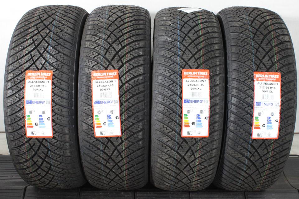 4x 215/60R16 99H BERLIN TIRES GANZJAHRESREIFEN 2024 #25TE