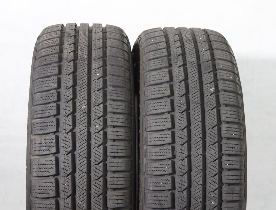2x 205/55R17 95V CONTINENTAL WINTERREIFEN 6,5-7MM 2017 #22PD – Bild 2