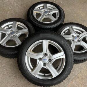 4 ALU WINTERRÄDER MINI ONE R50 R51 R56 HONDA INSIGHT JAZZ #21XO