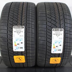 2x 295/30R20 101W CONTINENTAL WINTERREIFEN 2020 R01 NEU #1TOG