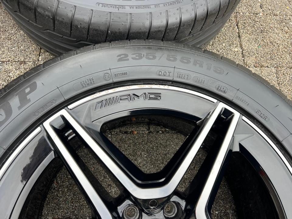 4 ORIGINAL ALU 19" SOMMERRÄDER MERCEDES GLC KLASSE X253 AMG #1ZFH – Bild 7