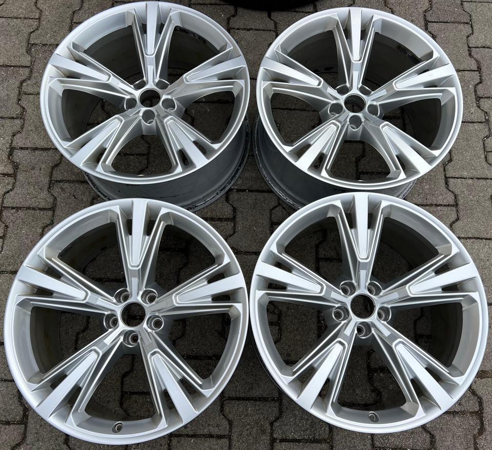 4 ORIGINAL 21" ALUFELGEN AUDI Q8 SQ8 4M 4M8601025H 10Jx21 #1SHB