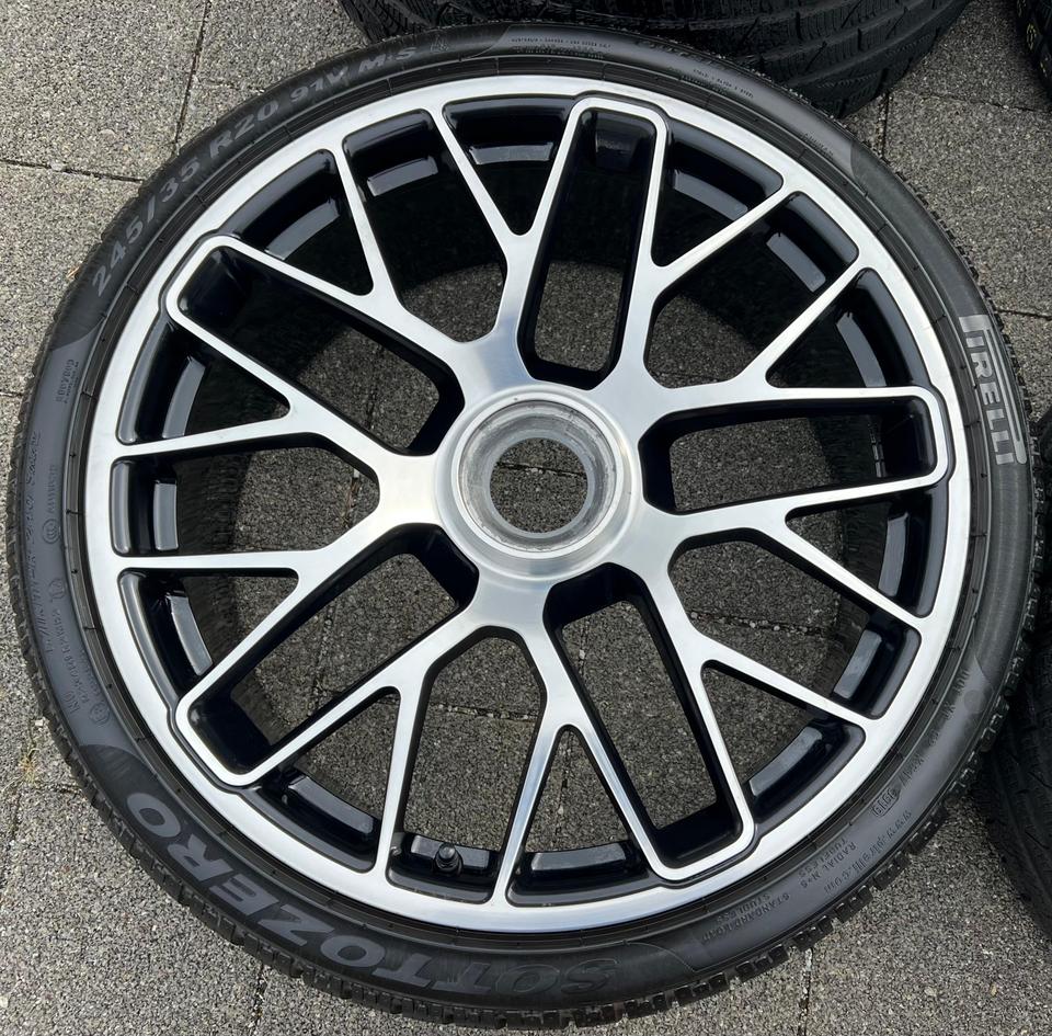 4 ORIGINAL 20" ALU WINTERRÄDER PORSCHE 911 TURBO GTS ZENTRA #1MTB – Bild 4